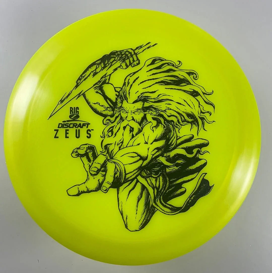 Discraft Zeus | Big Z | Yellow/Black 172 - 174g (Paul McBeth) Disc Golf