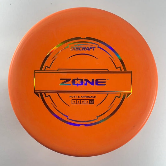 Discraft Zone | Putter Line | Orange/Gold 173g Disc Golf