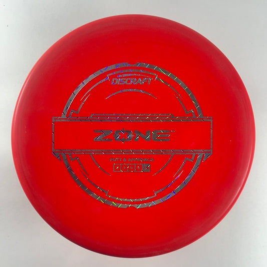 Discraft Zone | Putter Line | Red/Silver 167g Disc Golf