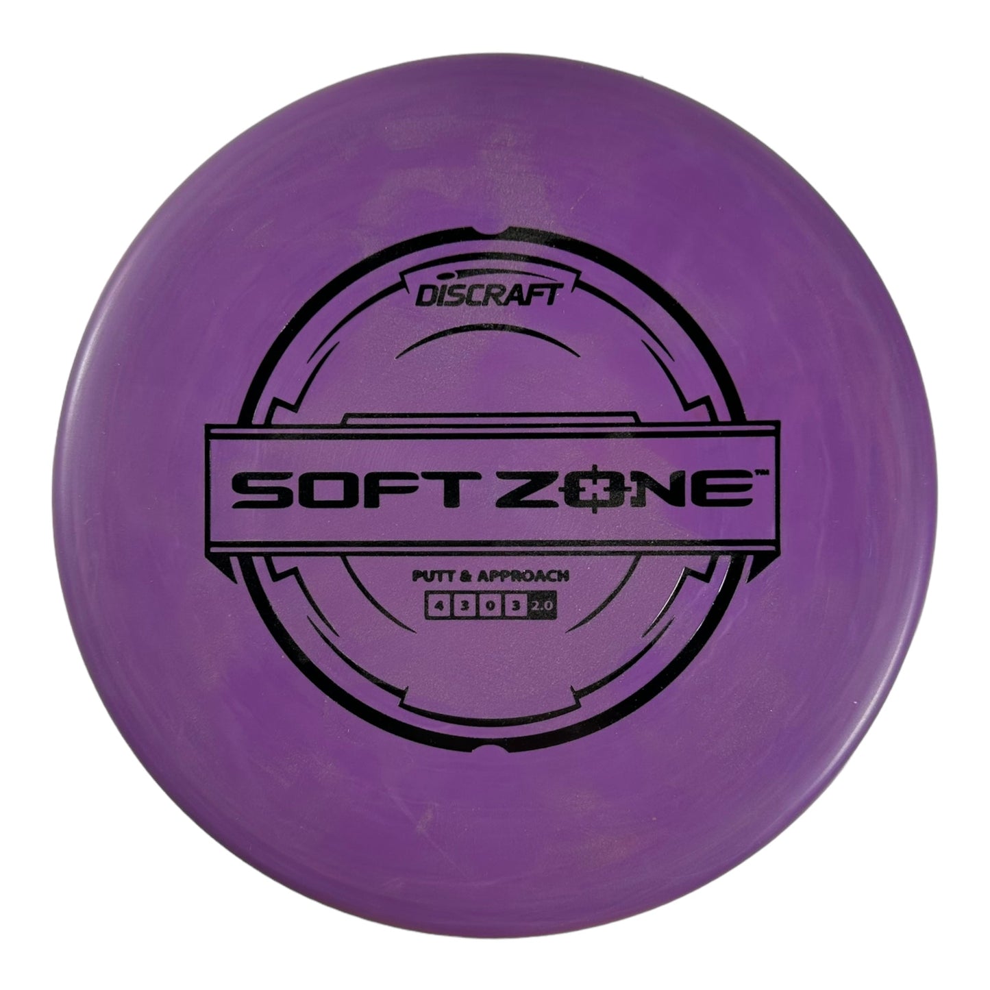 Discraft Zone | Putter Line Soft | Purple/Black 167g Disc Golf