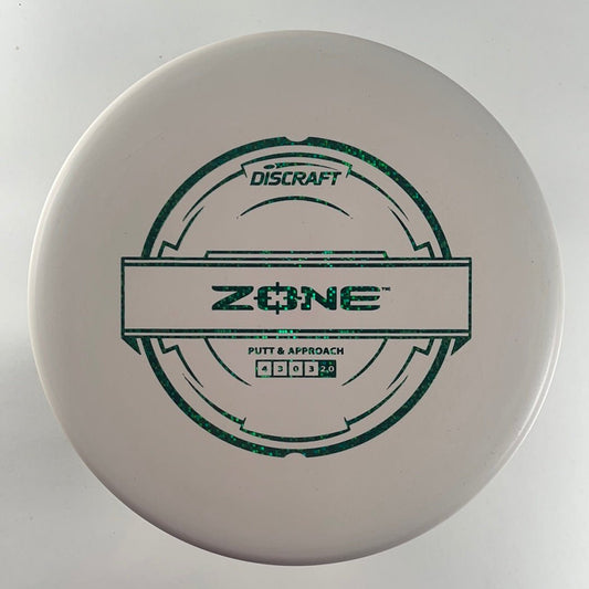 Discraft Zone | Putter Line | White/Green 173g Disc Golf