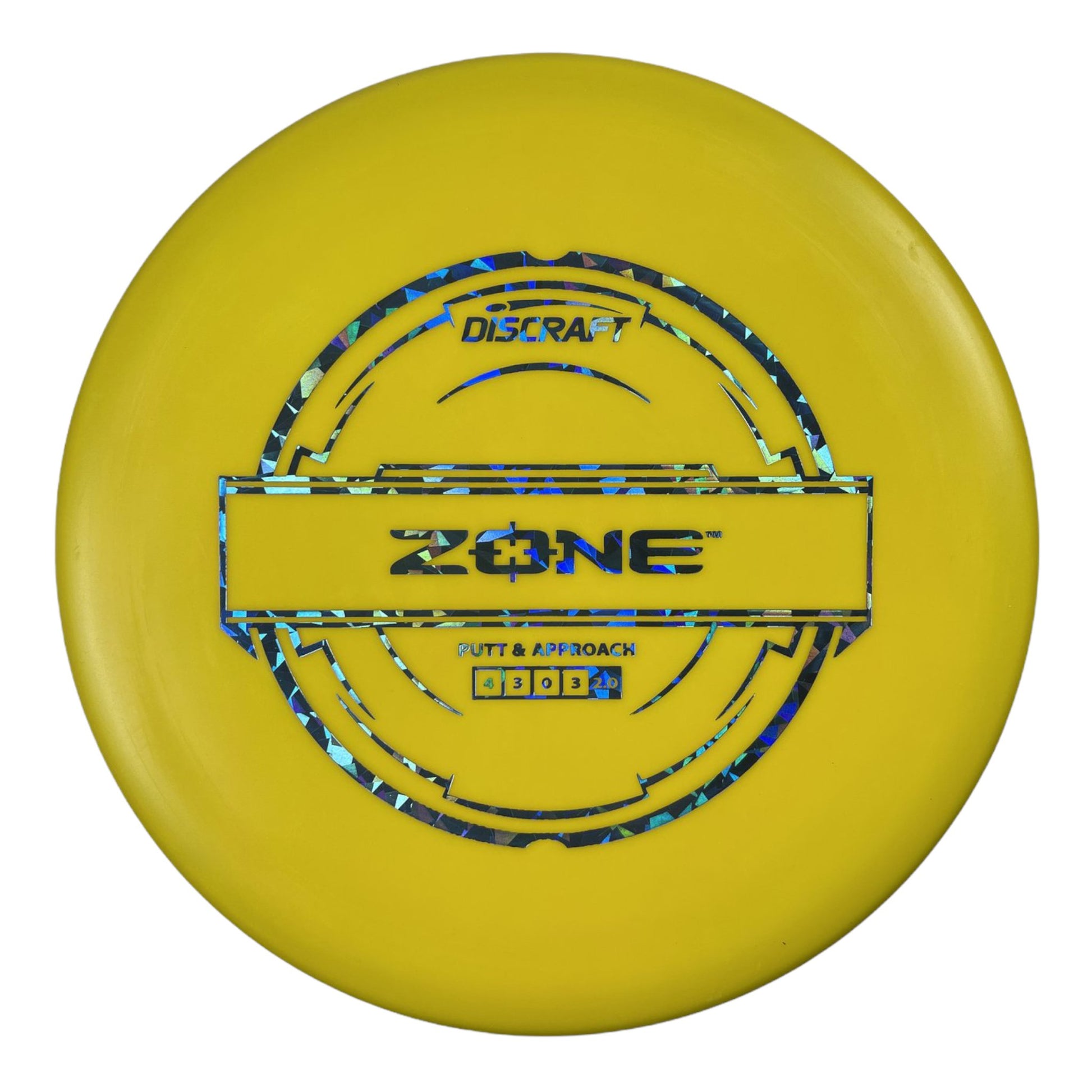 Discraft Zone | Putter Line | Yellow/Blue 170g Disc Golf