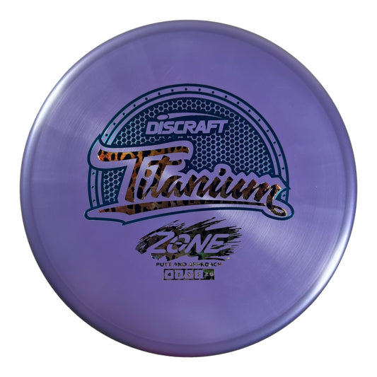 Discraft Zone | Titanium | Purple/Cheetah 170g Disc Golf