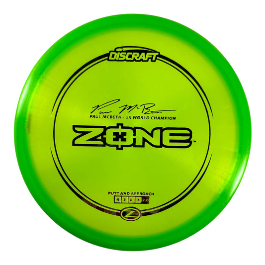 Discraft Zone | Z Line | Green/Dots 173g (Paul McBeth) Disc Golf