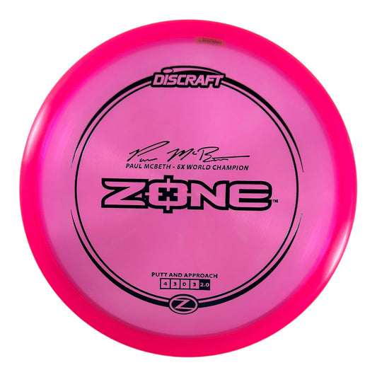 Discraft Zone | Z Line | Pink/Blue 170g (Paul McBeth) Disc Golf