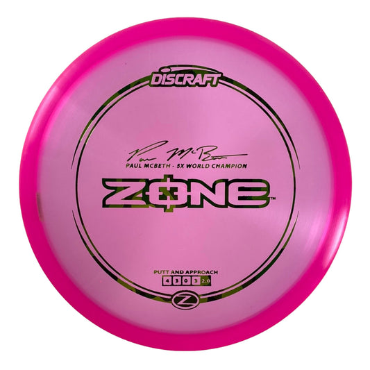 Discraft Zone | Z Line | Pink/Camo 173g (Paul McBeth) Disc Golf