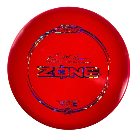 Discraft Zone | Z Line | Red/Blue 173g (Paul McBeth) Disc Golf