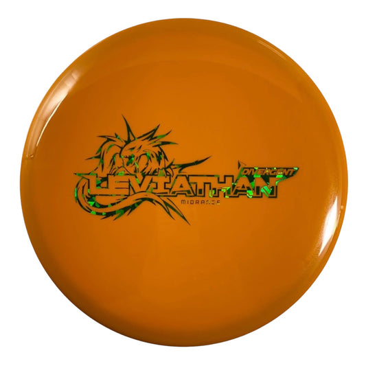 Divergent Discs Leviathan | Max Grip | Orange/Green 169g Disc Golf
