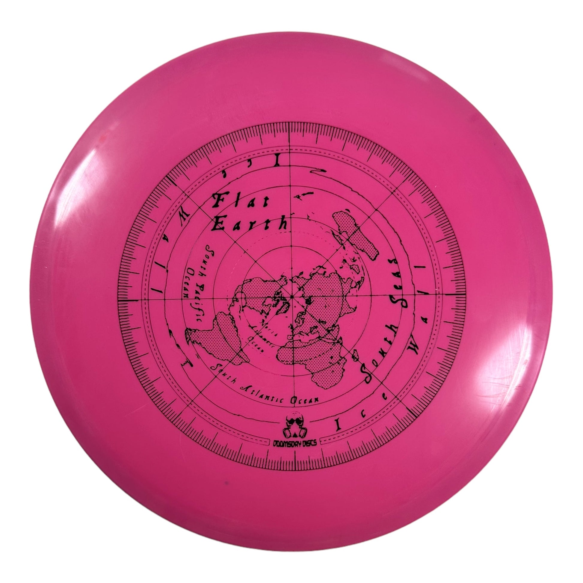 Doomsday Discs Flat Earth | Abduction | Pink/Green 178g Disc Golf