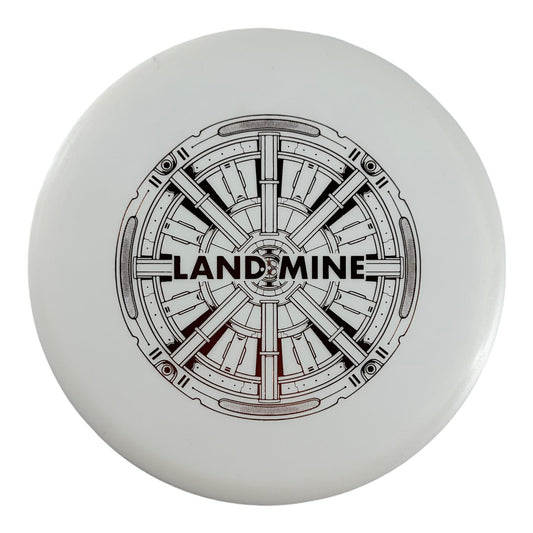 Doomsday Discs Land Mine | Weapons Grade | White/Bronze 174-175g Disc Golf