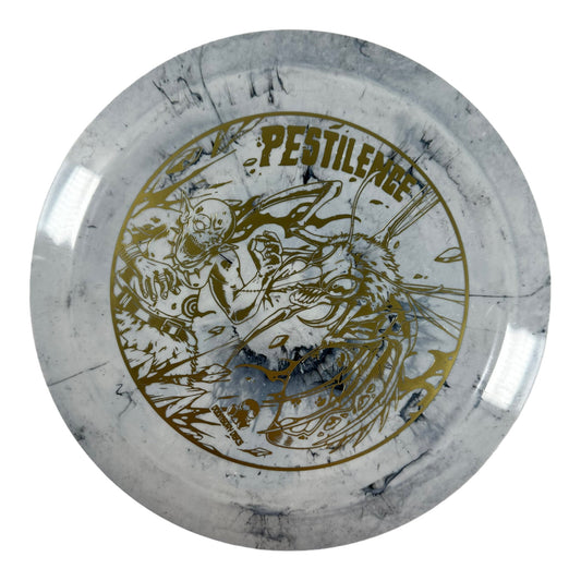 Doomsday Discs Pestilence | Toxic Waste | Grey/Gold 170g Disc Golf