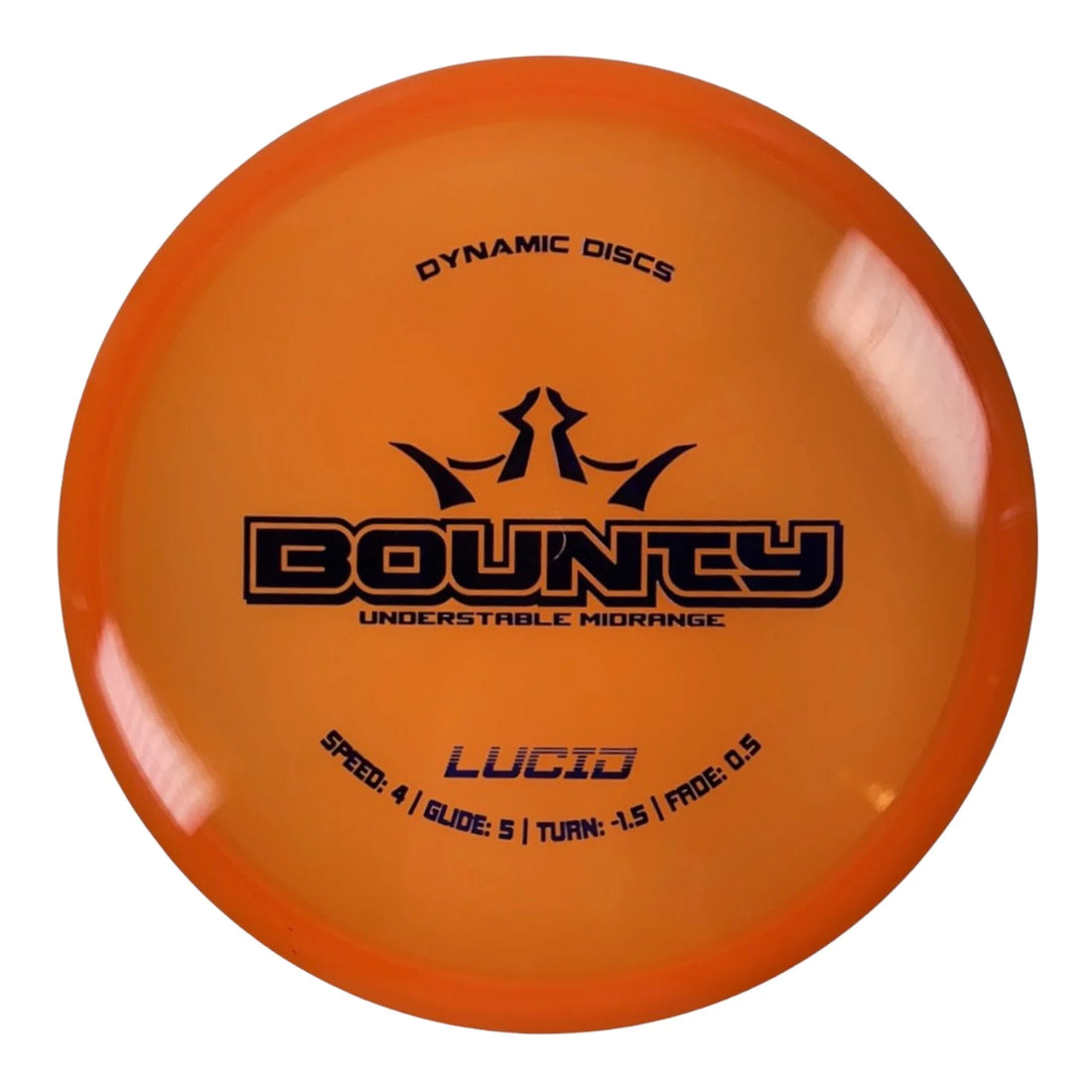 Dynamic Discs Bounty | Lucid | Orange/Blue Disc Golf
