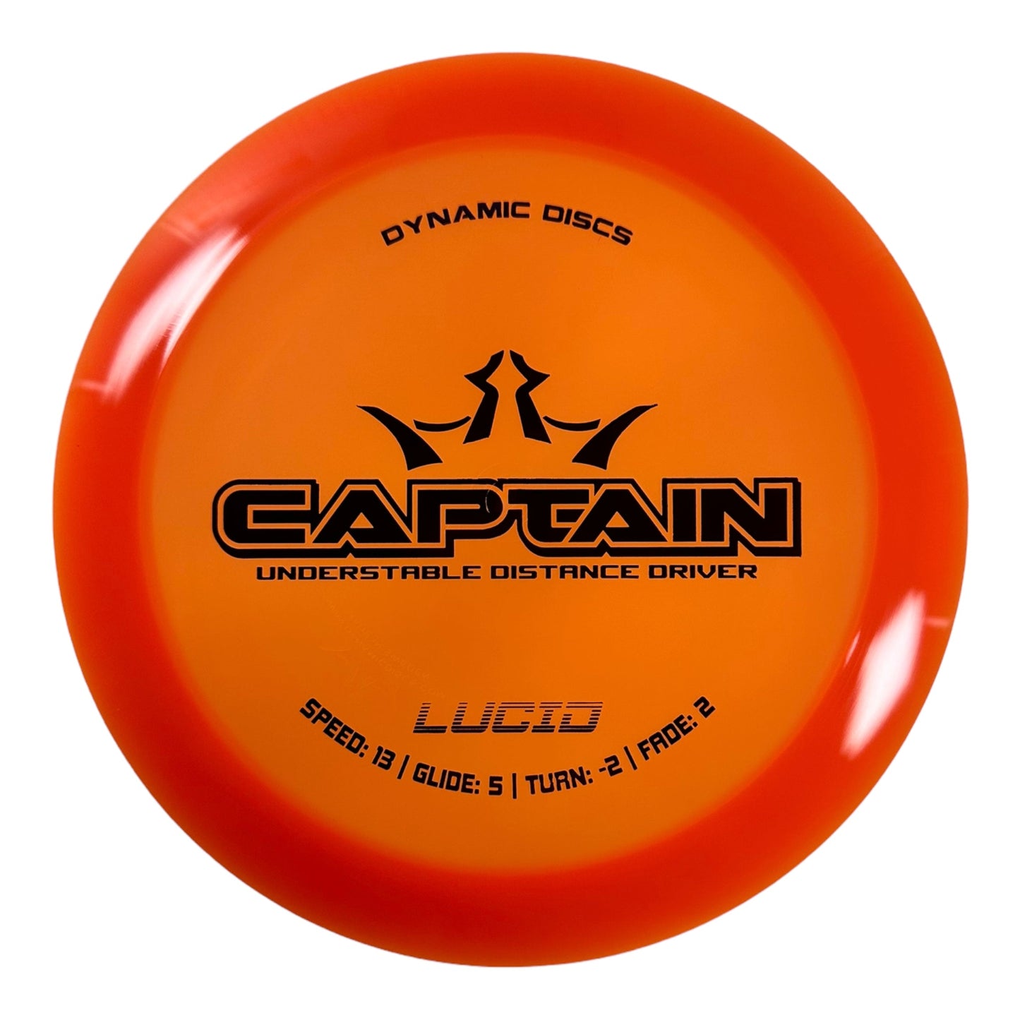 Dynamic Discs Captain | Lucid | Orange/Purple 171-172g Disc Golf