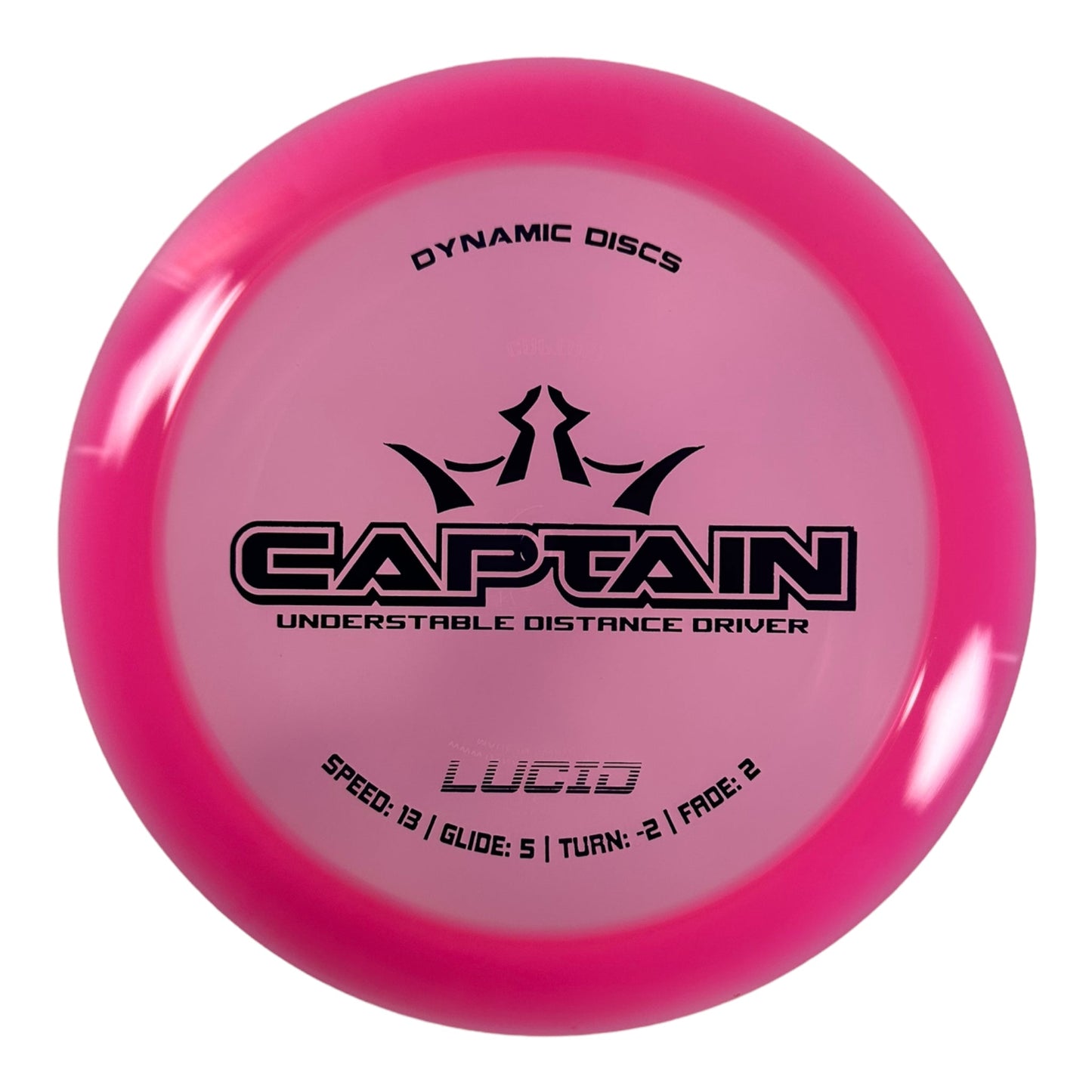 Dynamic Discs Captain | Lucid | Pink/Purple 172g Disc Golf