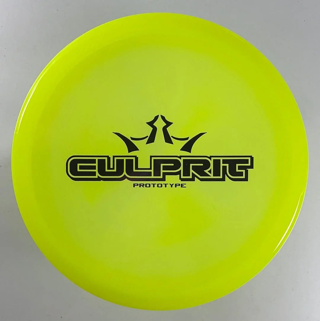 Dynamic Discs Culprit | Lucid - Ice | Yellow/Pink 176g (Prototype) Disc Golf