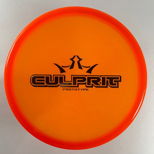 Dynamic Discs Culprit Prototype | Lucid-Ice | Orange/Silver 176g Disc Golf
