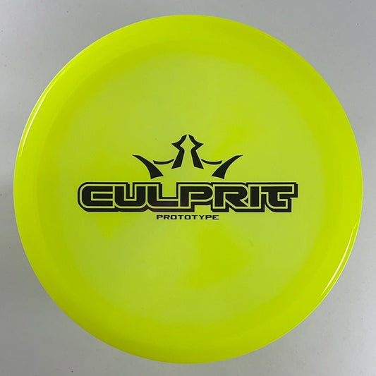 Dynamic Discs Culprit Prototype | Lucid-Ice | Yellow/Pink 176g Disc Golf
