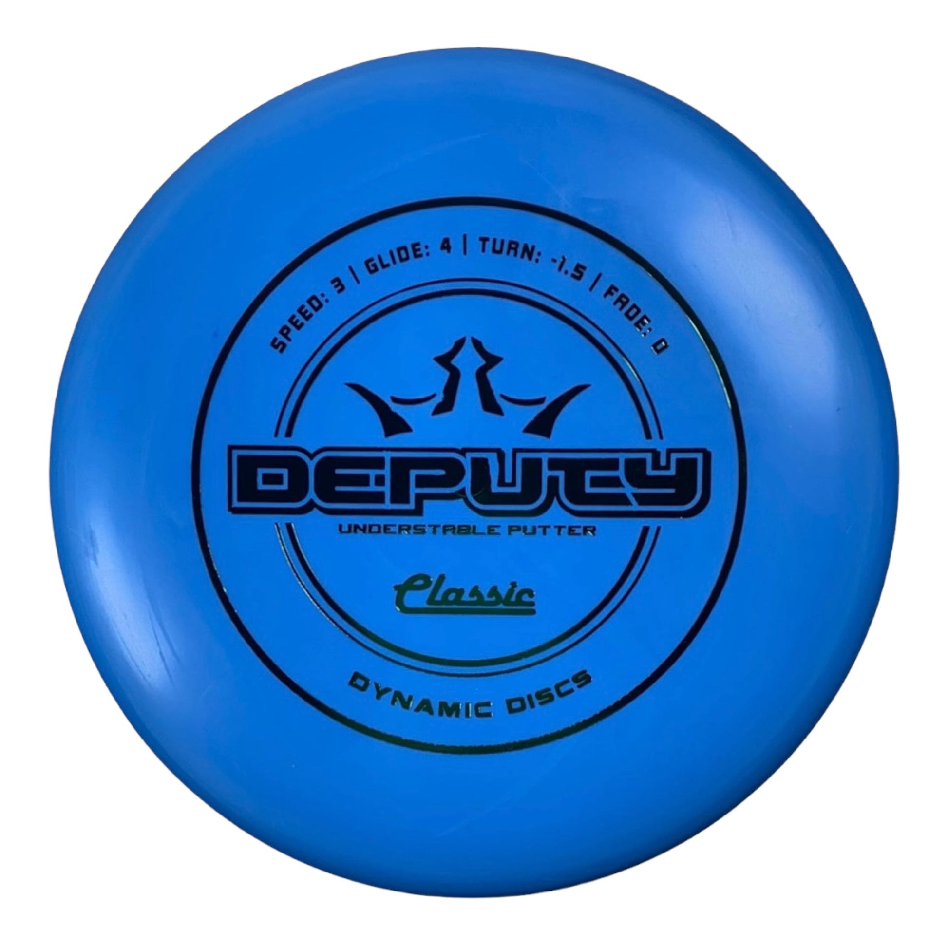 Dynamic Discs Deputy | Classic | Blue/Green 173-175g Disc Golf