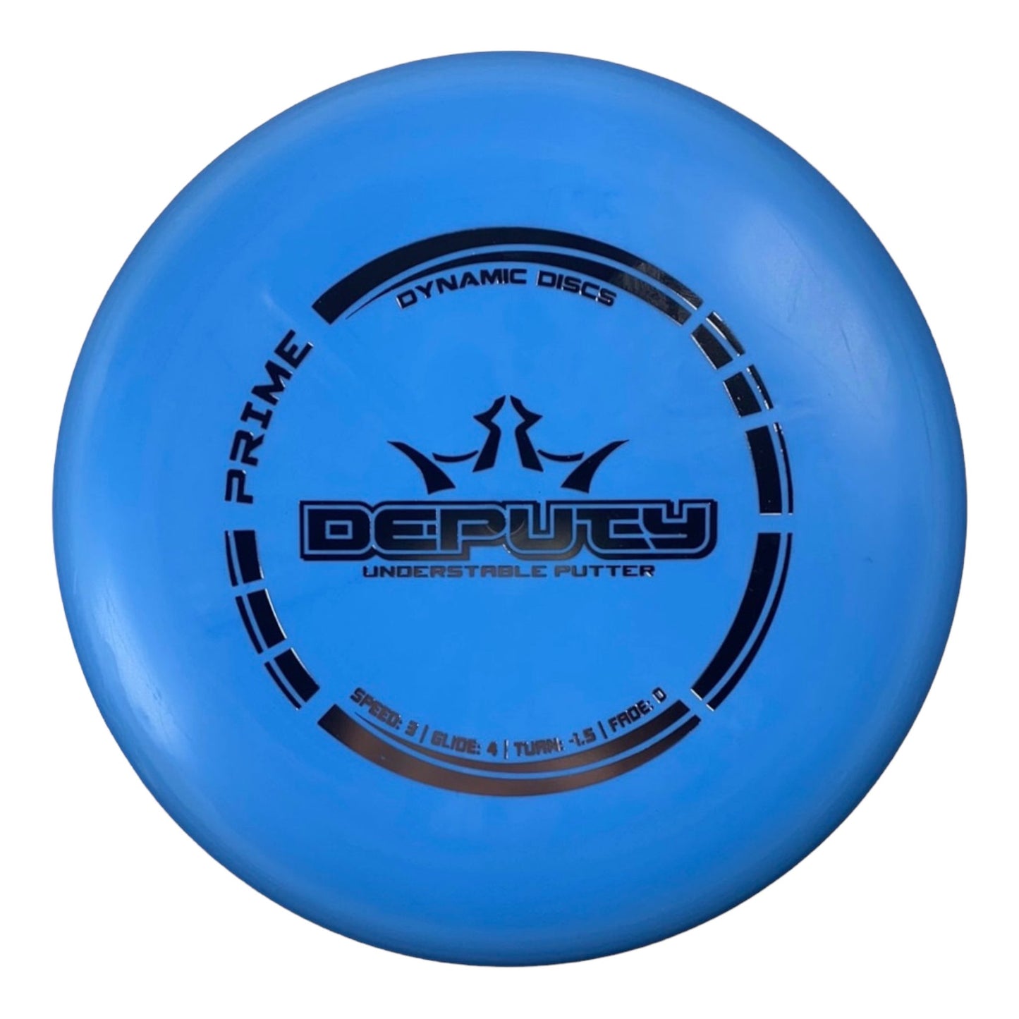 Dynamic Discs Deputy | Prime | Blue/Silver 175-176g Disc Golf