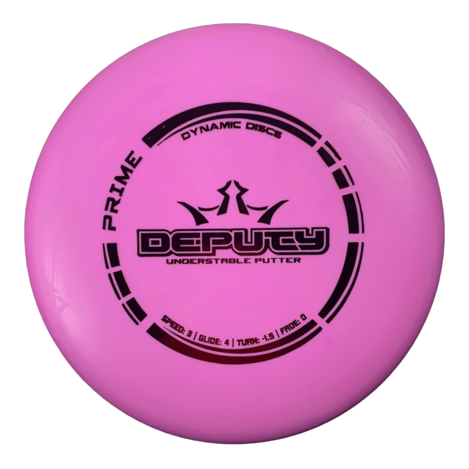 Dynamic Discs Deputy | Prime | Pink/Red 175-176g Disc Golf