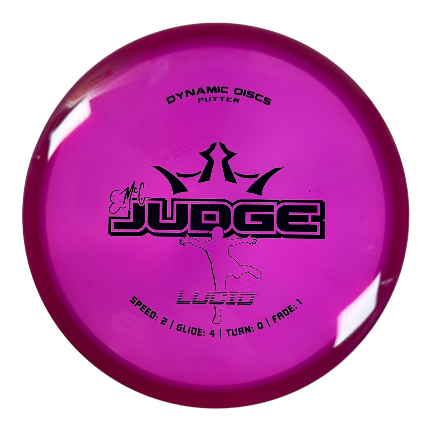 Dynamic Discs EMAC Judge | Lucid | Purple/Purple 174g Disc Golf