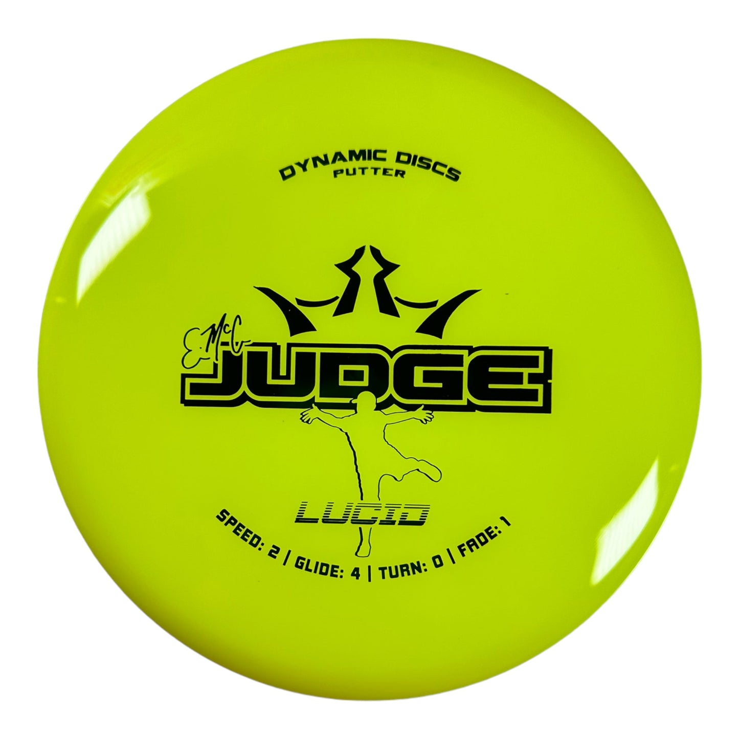 Dynamic Discs EMAC Judge | Lucid | Yellow/Green 174g Disc Golf