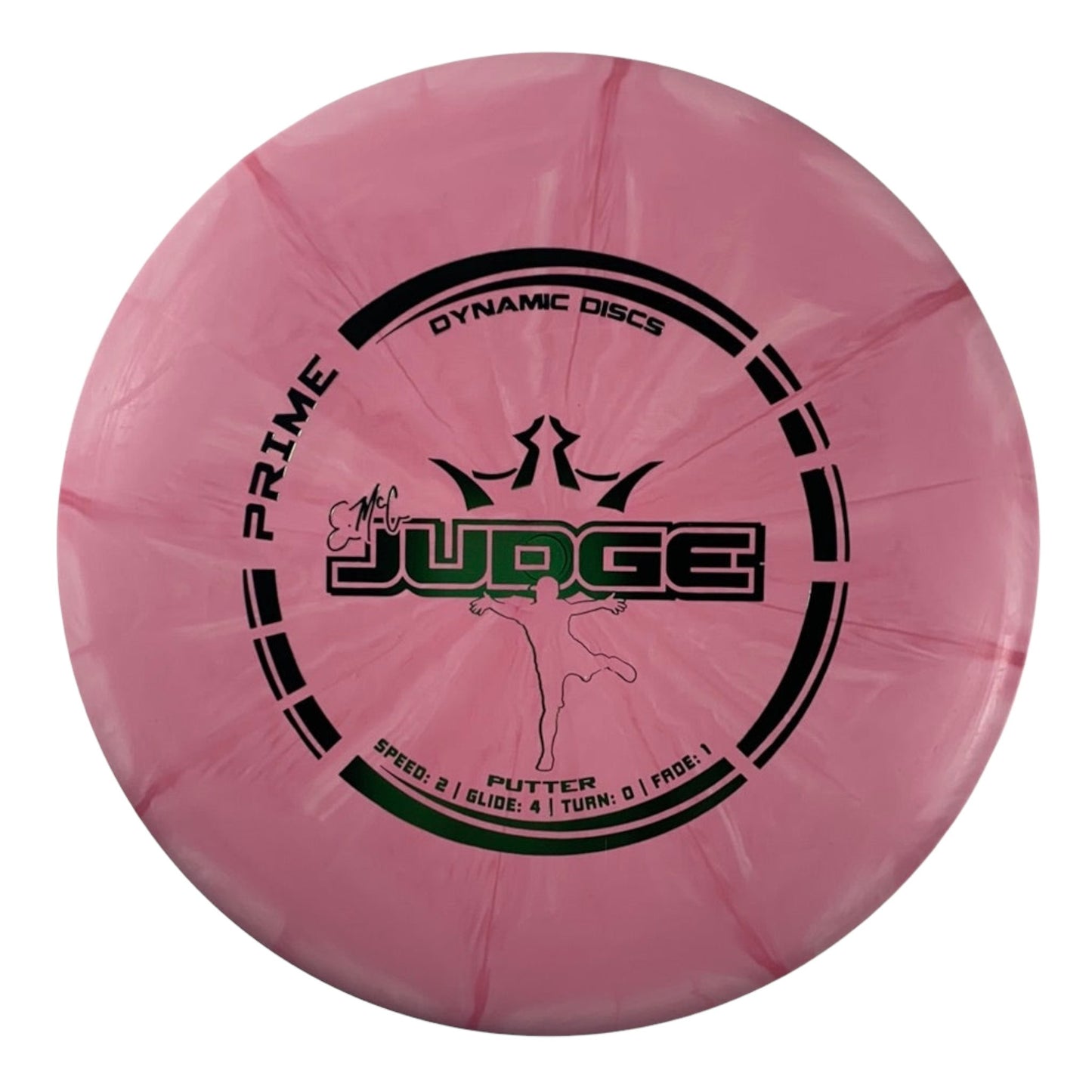 Dynamic Discs EMAC Judge | Prime Burst | Pink/Green 176g Disc Golf