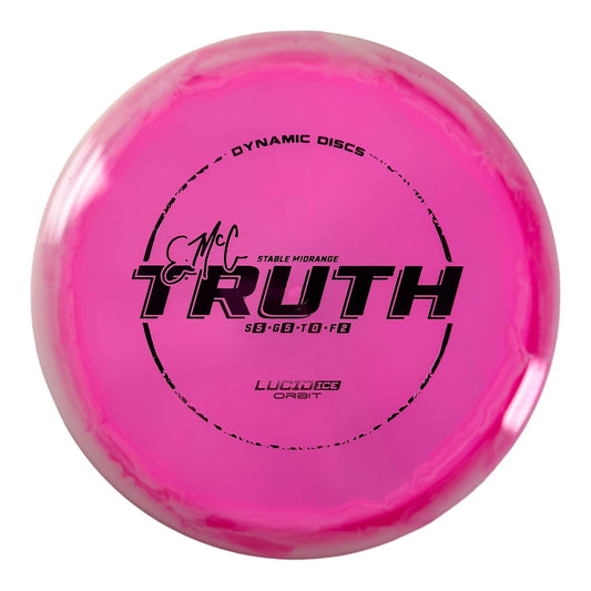 Dynamic Discs EMAC Truth | Lucid-Ice Orbit | Pink/Pink 173-175g Disc Golf