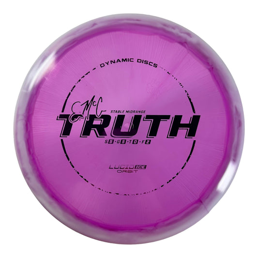 Dynamic Discs EMAC Truth | Lucid-Ice Orbit | Purple/Purple 180g Disc Golf