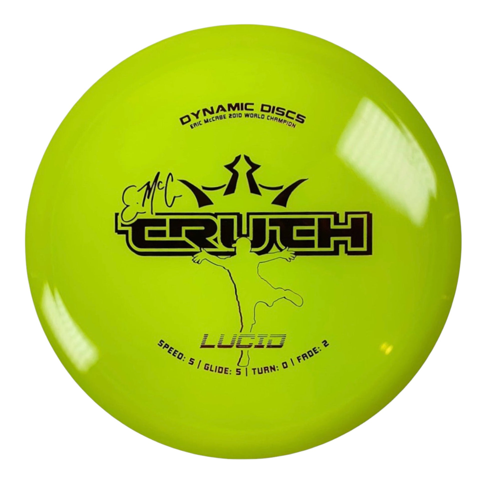 Dynamic Discs EMAC Truth | Lucid | Yellow/Red 174-176g Disc Golf