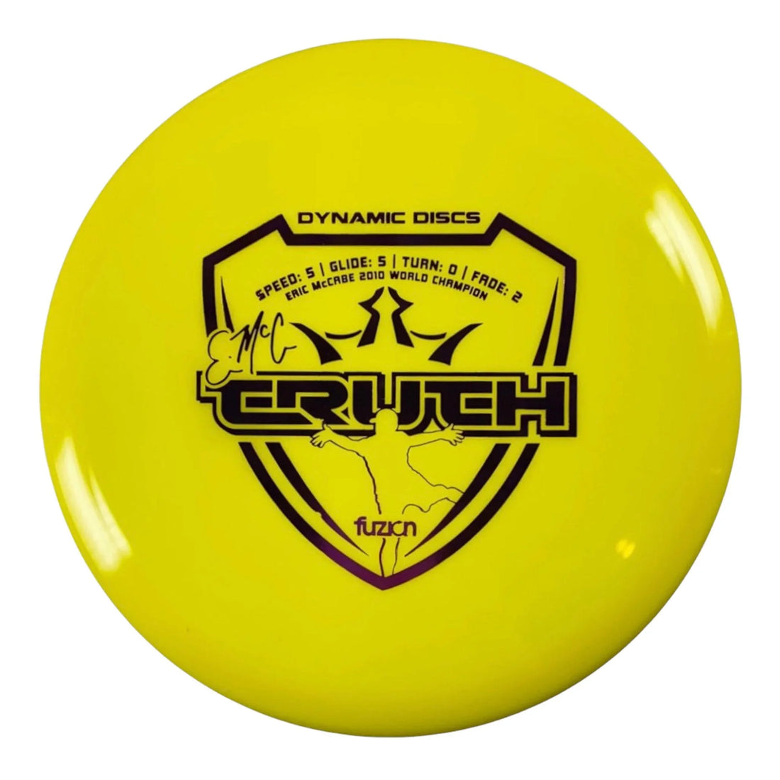Dynamic Discs EMAC Truth | Fuzion | Yellow/Pink 178 - 180g Disc Golf