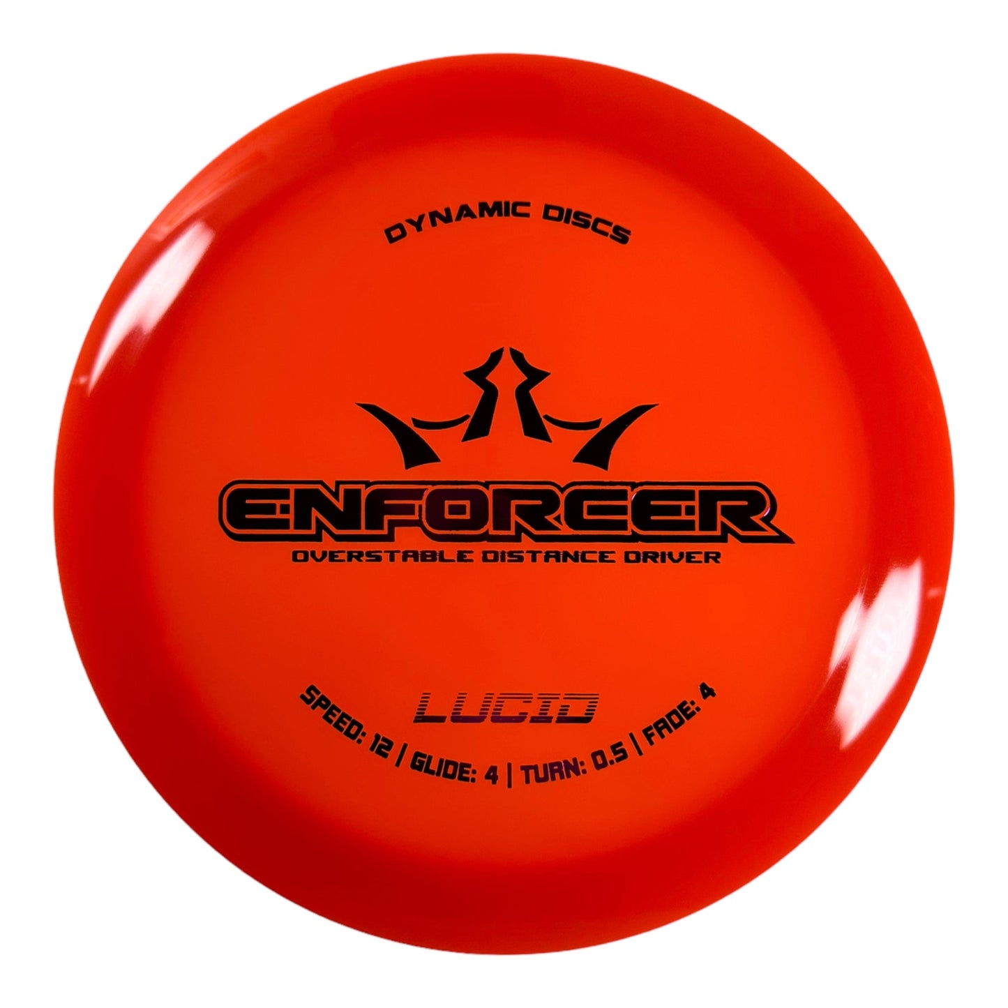 Dynamic Discs Enforcer | Lucid | Orange/Pink 169-173g Disc Golf