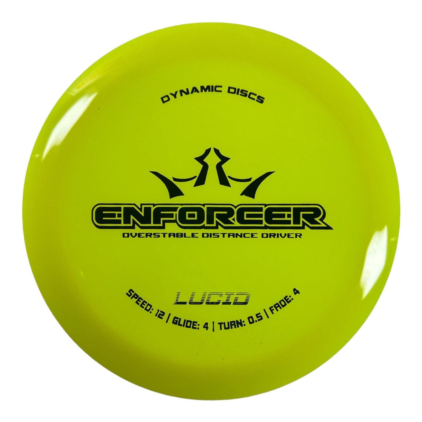 Dynamic Discs Enforcer | Lucid | Yellow/Blue 172g Disc Golf
