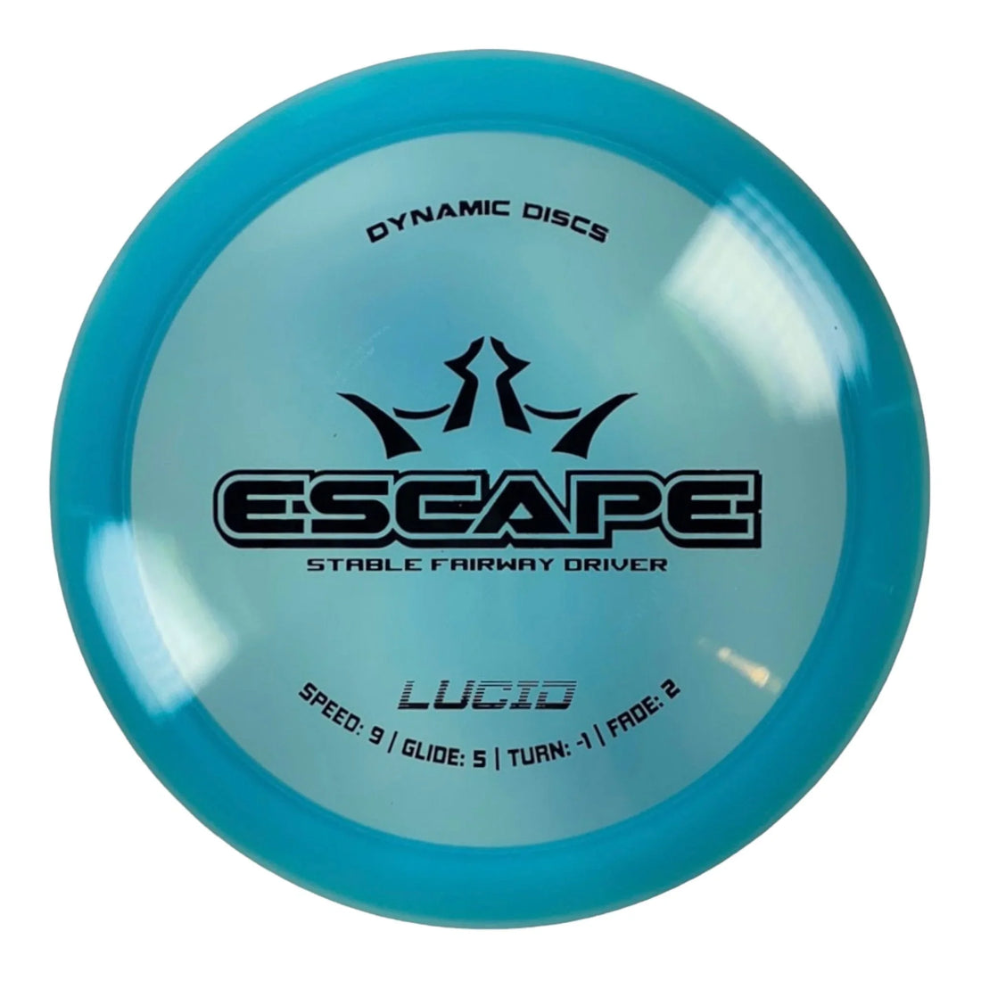 Dynamic Discs Escape | Lucid | Blue/Black 166 - 169g Disc Golf