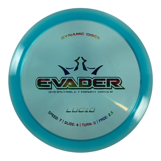 Dynamic Discs Evader | Lucid | Blue/Rainbow 171g Disc Golf