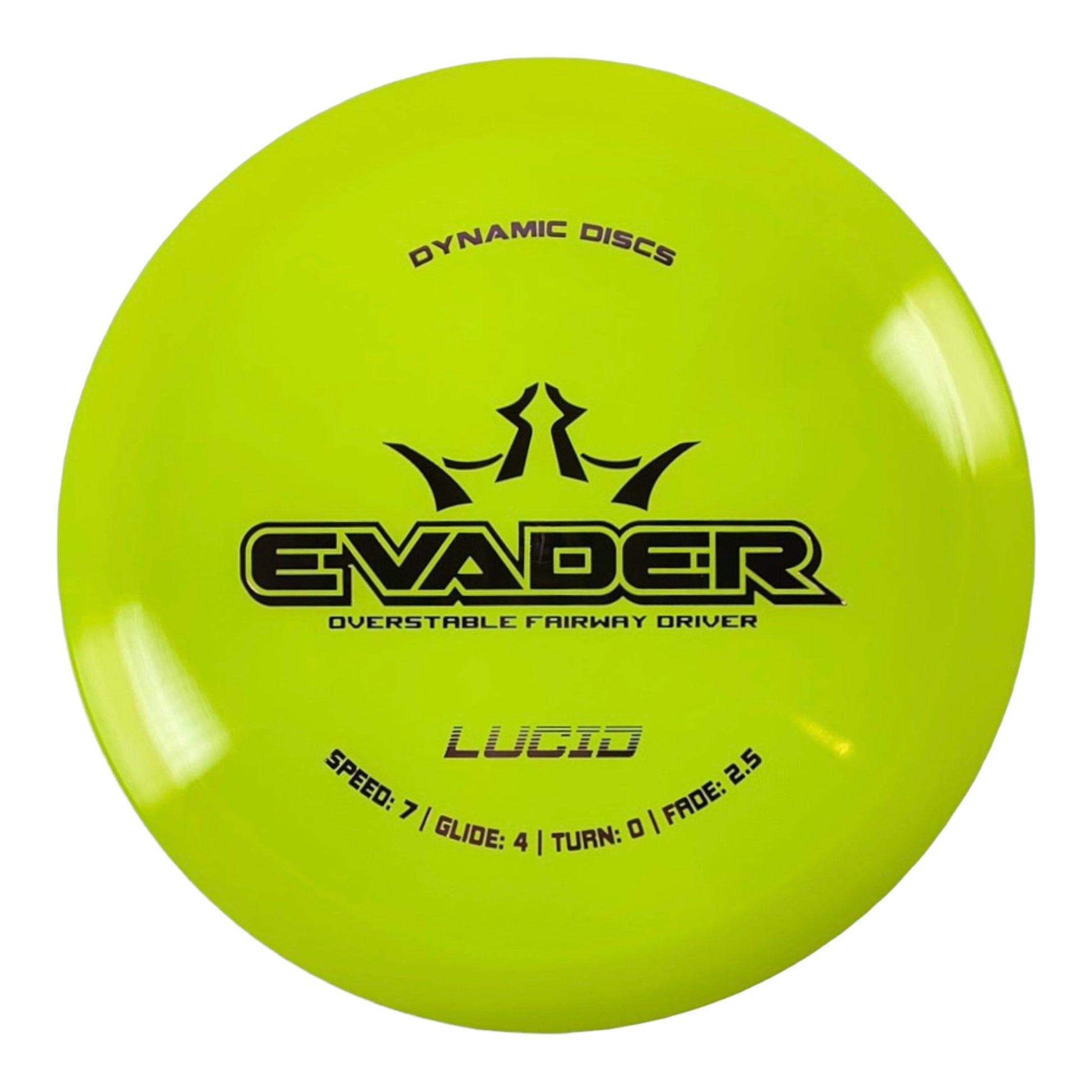 Dynamic Discs Evader | Lucid | Yellow/Pink 173g Disc Golf