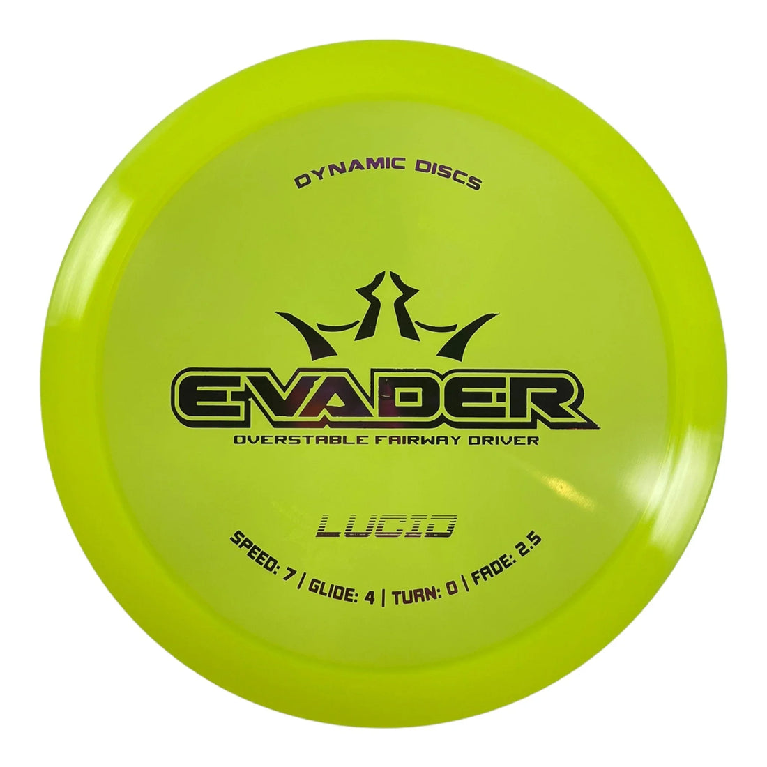 Dynamic Discs Evader | Lucid | Green/Pink 173g Disc Golf