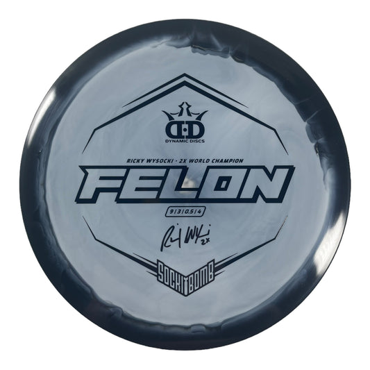 Dynamic Discs Felon | Fuzion Orbit | Grey/Black 173-174g Disc Golf