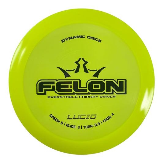 Dynamic Discs Felon | Lucid | Yellow/Purple 170-172g Disc Golf