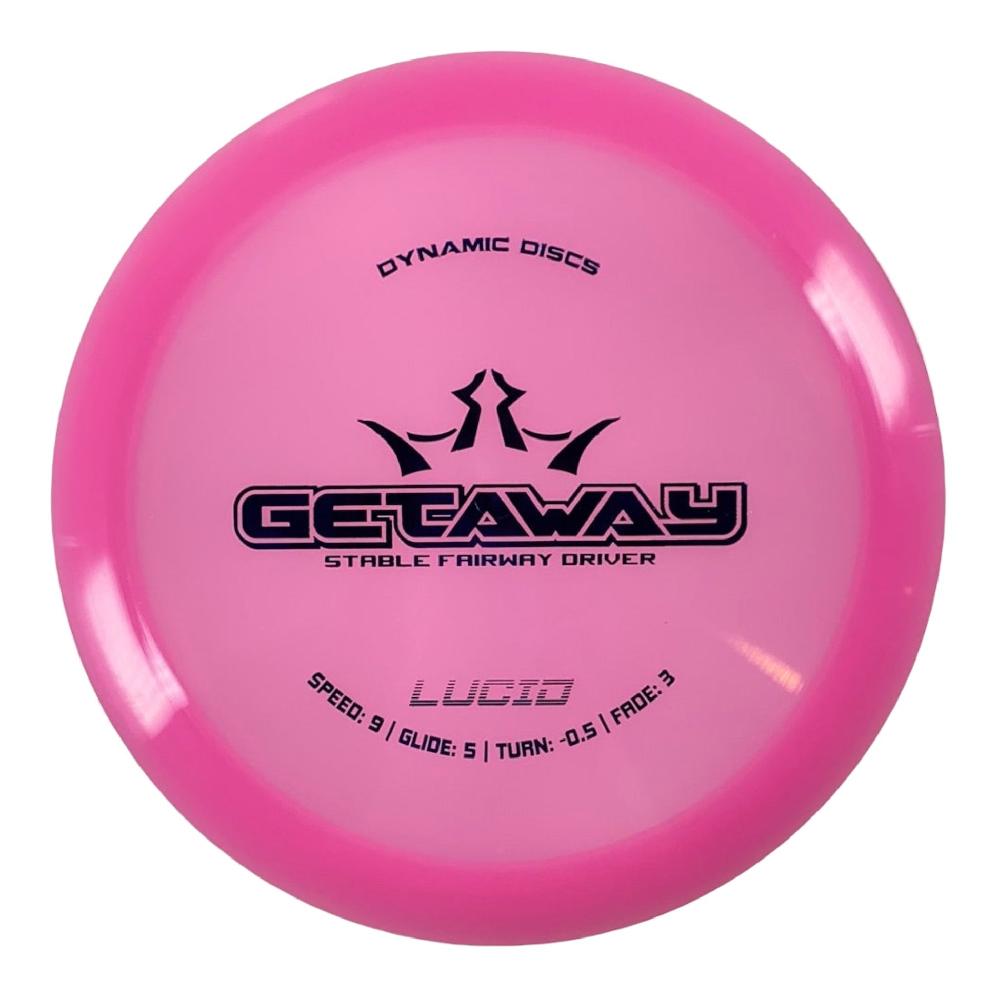 Dynamic Discs Getaway | Lucid | Pink/Blue 169g Disc Golf