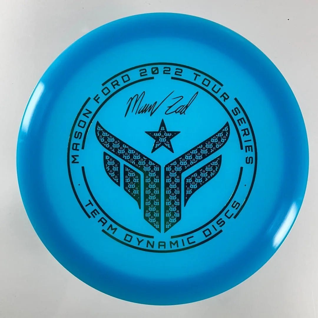 Dynamic Discs Getaway | Hybrid - X | Blue/Green 175g (Mason Ford) Disc Golf