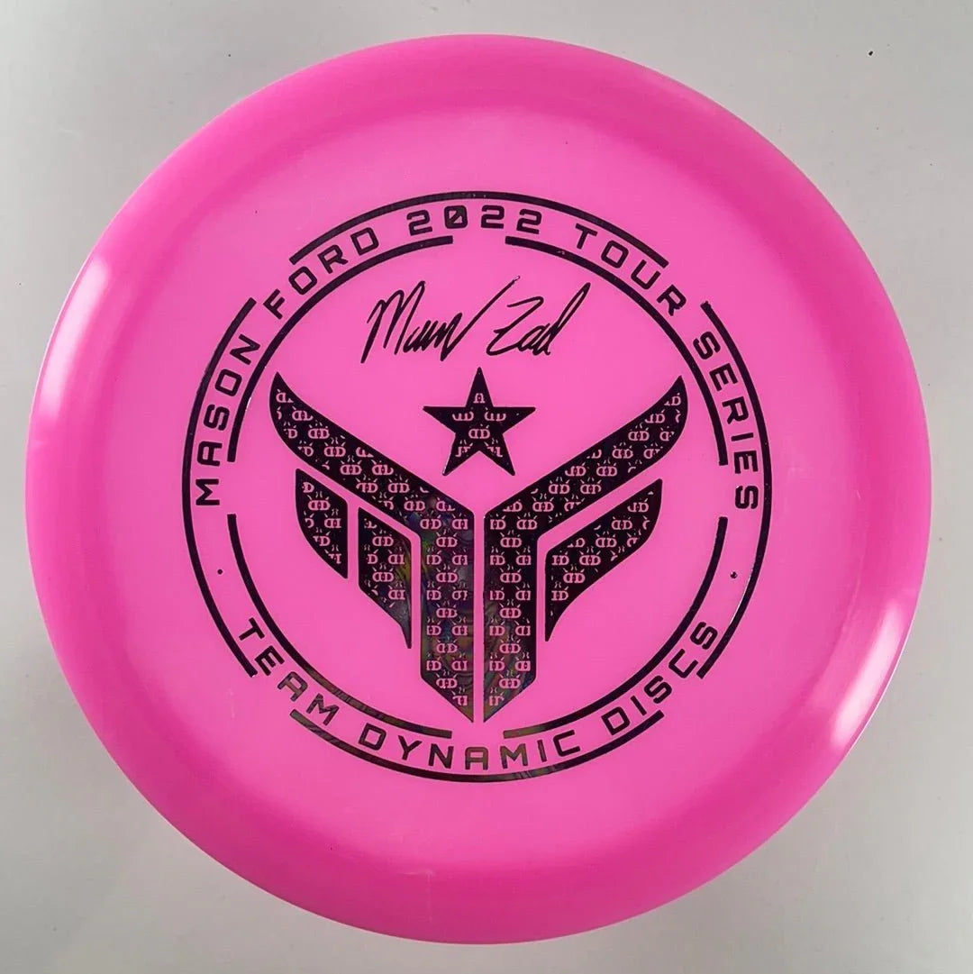 Dynamic Discs Getaway | Hybrid - X | Pink/Oilslick 175g (Mason Ford) Disc Golf