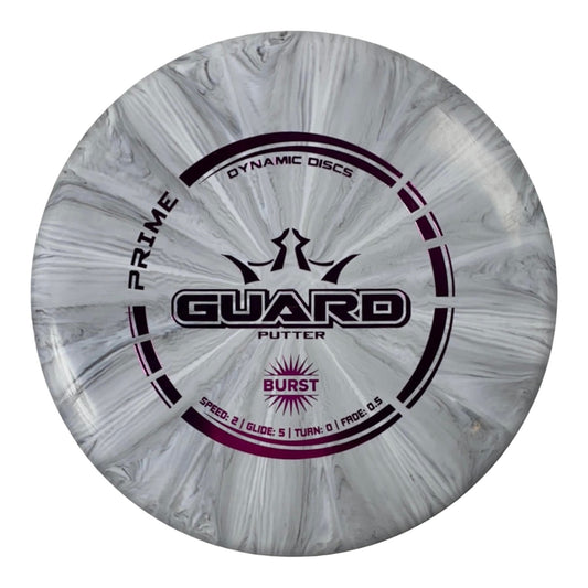 Dynamic Discs Guard | Prime Burst | Grey/Pink 173-174g Disc Golf