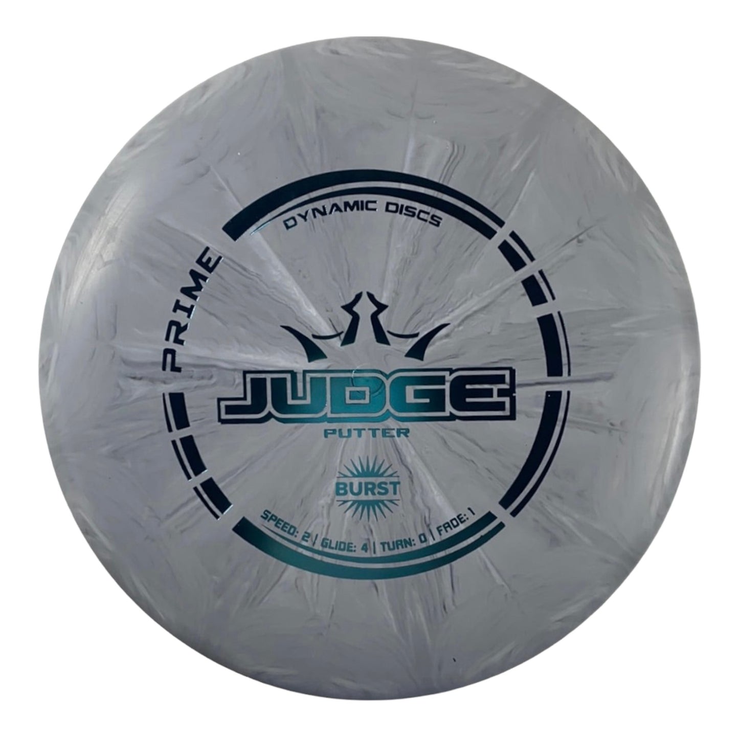 Dynamic Discs Judge | Prime Burst | Grey/Blue 176g Disc Golf