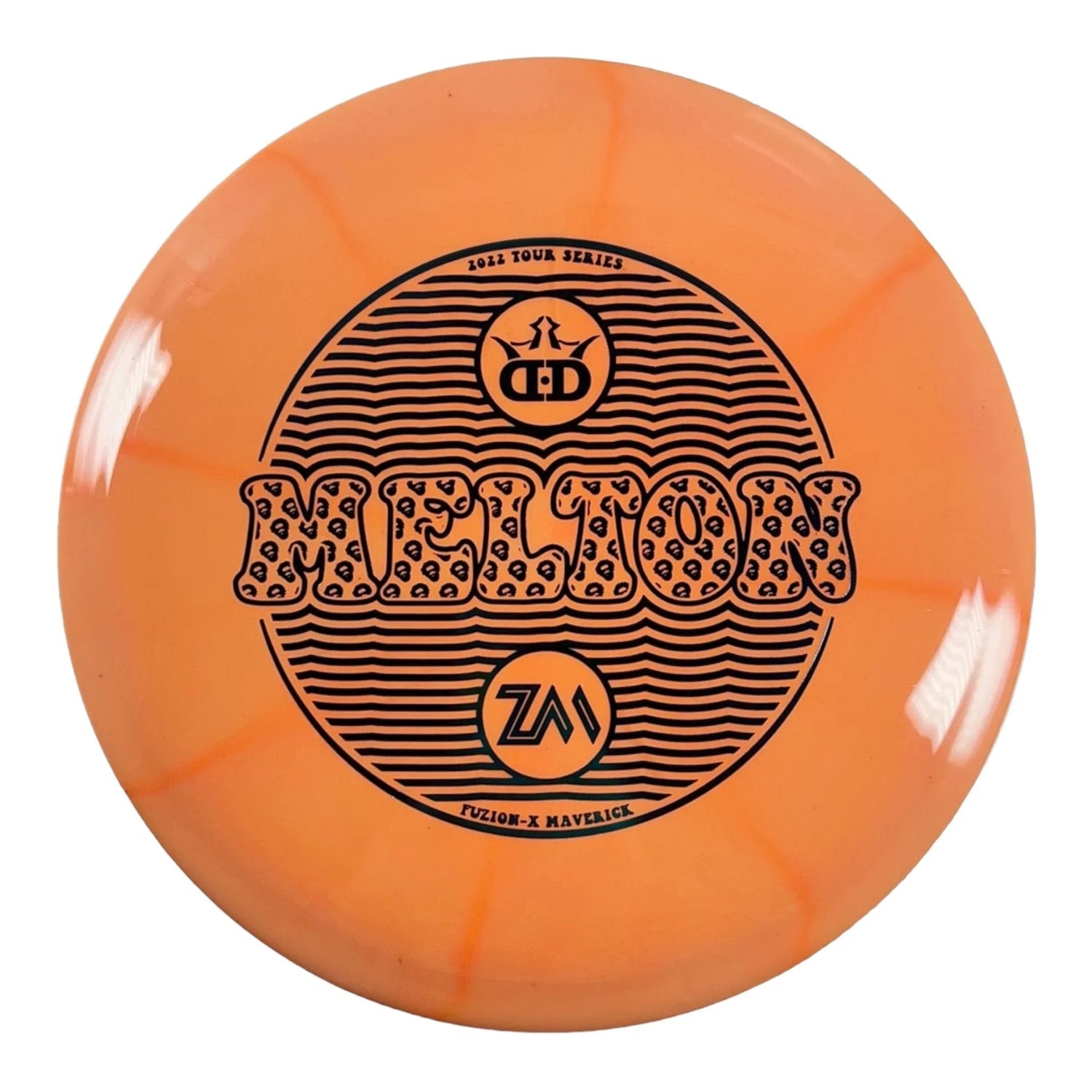 Dynamic Discs Maverick | Fuzion - X | Orange/Red 173g (Zach Melton) Disc Golf