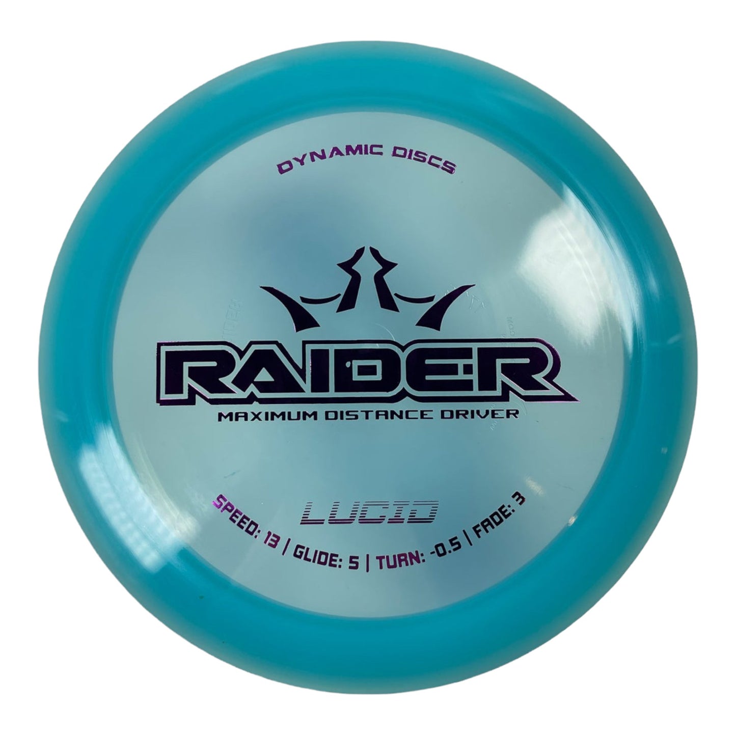 Dynamic Discs Raider | Lucid | Blue/Purple 171g Disc Golf