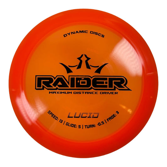 Dynamic Discs Raider | Lucid | Orange/Black 173g