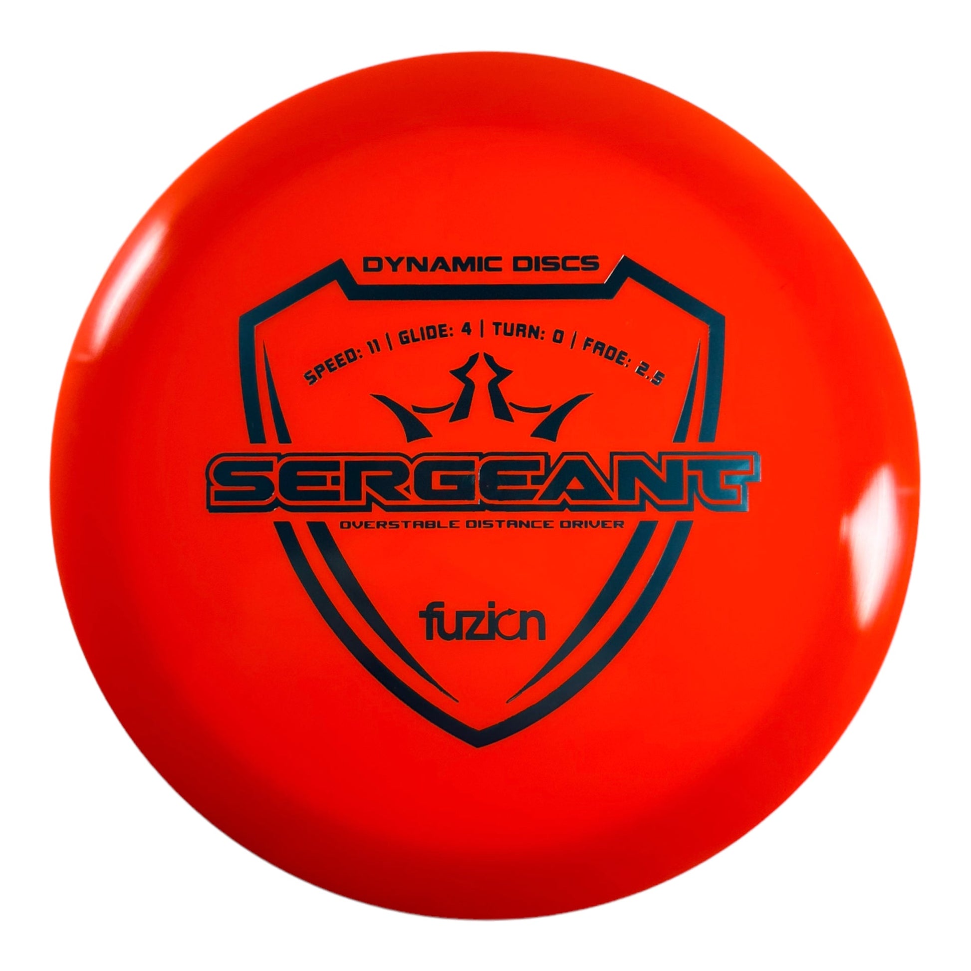 Dynamic Discs Sergeant | Fuzion | Orange/Blue 171g Disc Golf