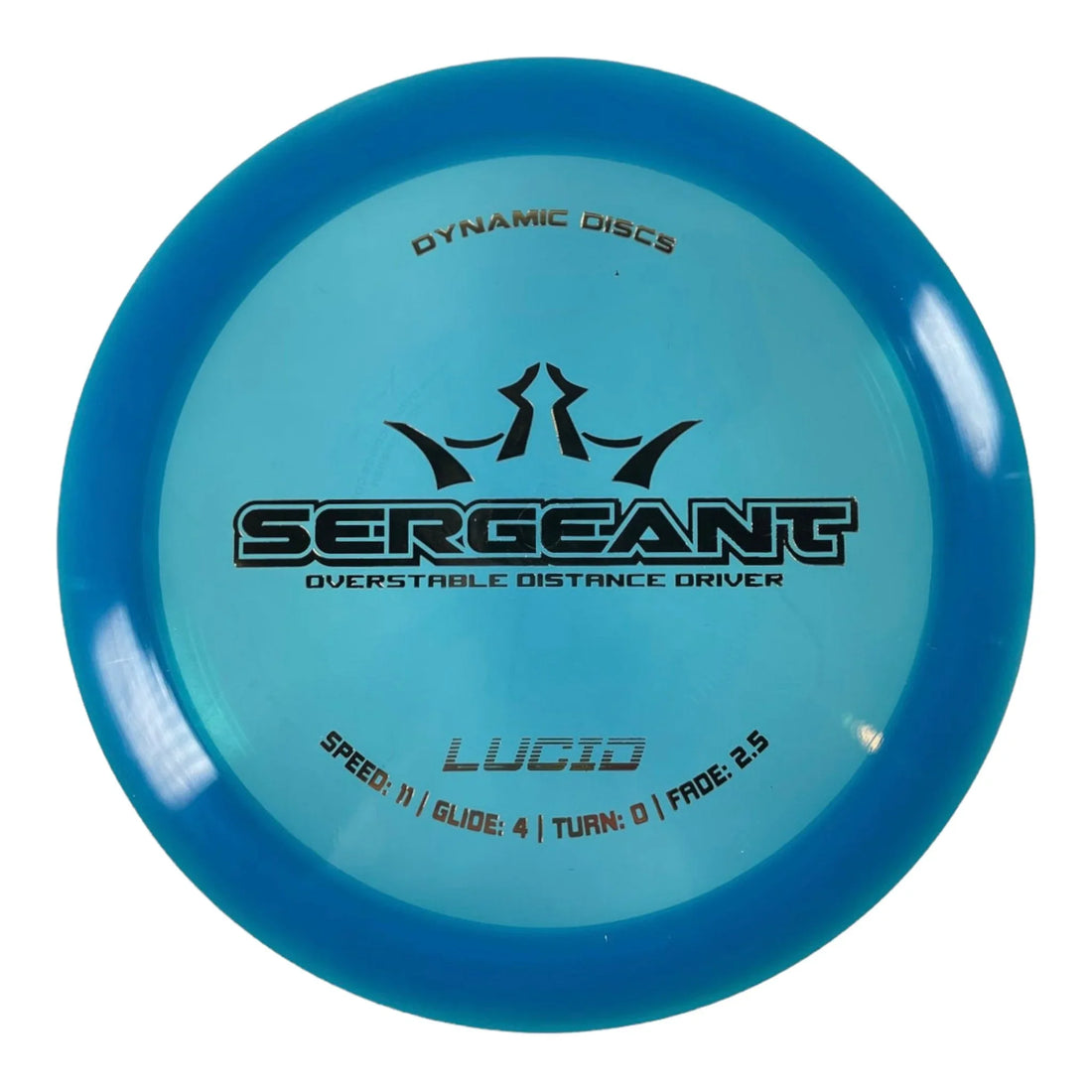 Dynamic Discs Sergeant | Lucid | Blue/Gold 173 - 174g Disc Golf