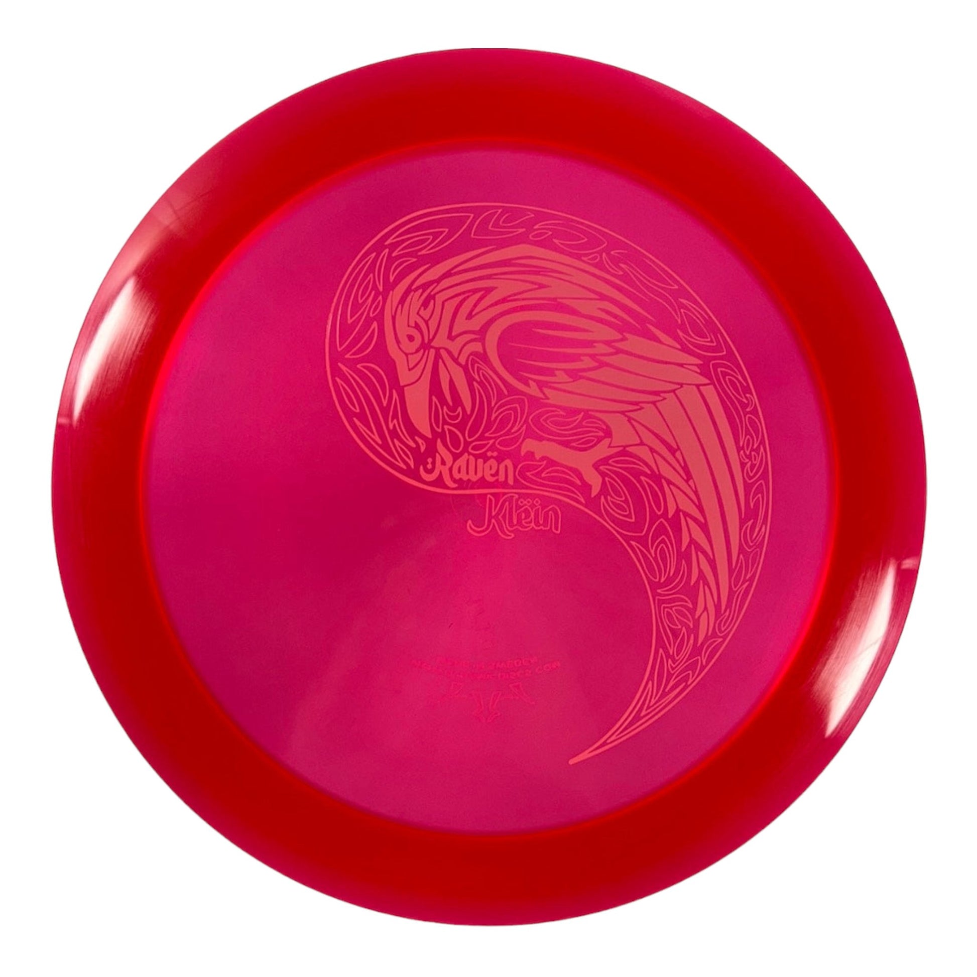Dynamic Discs Sheriff | Lucid-Ice | Red/Pink 173g (Raven Klein) Disc Golf